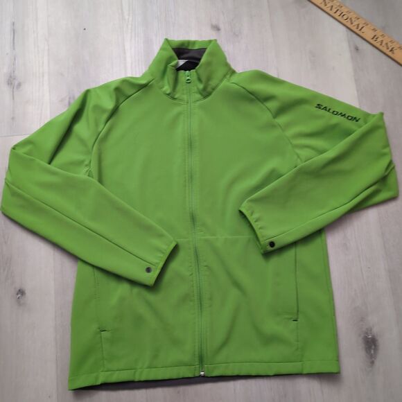 Salomon Climapro 10000 Mens Size Large Ski Jacket Vintage Snowboard Coat Visible - Picture 1 of 7